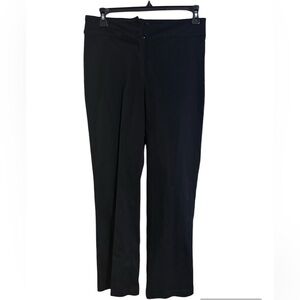 NWT Jones NY black fitted stretch pants. Size 18W.